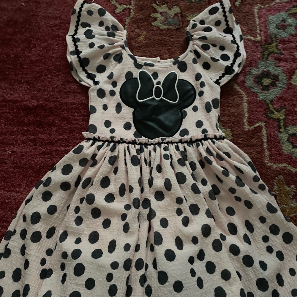 Pippa and Julie polka dot Minnie dress